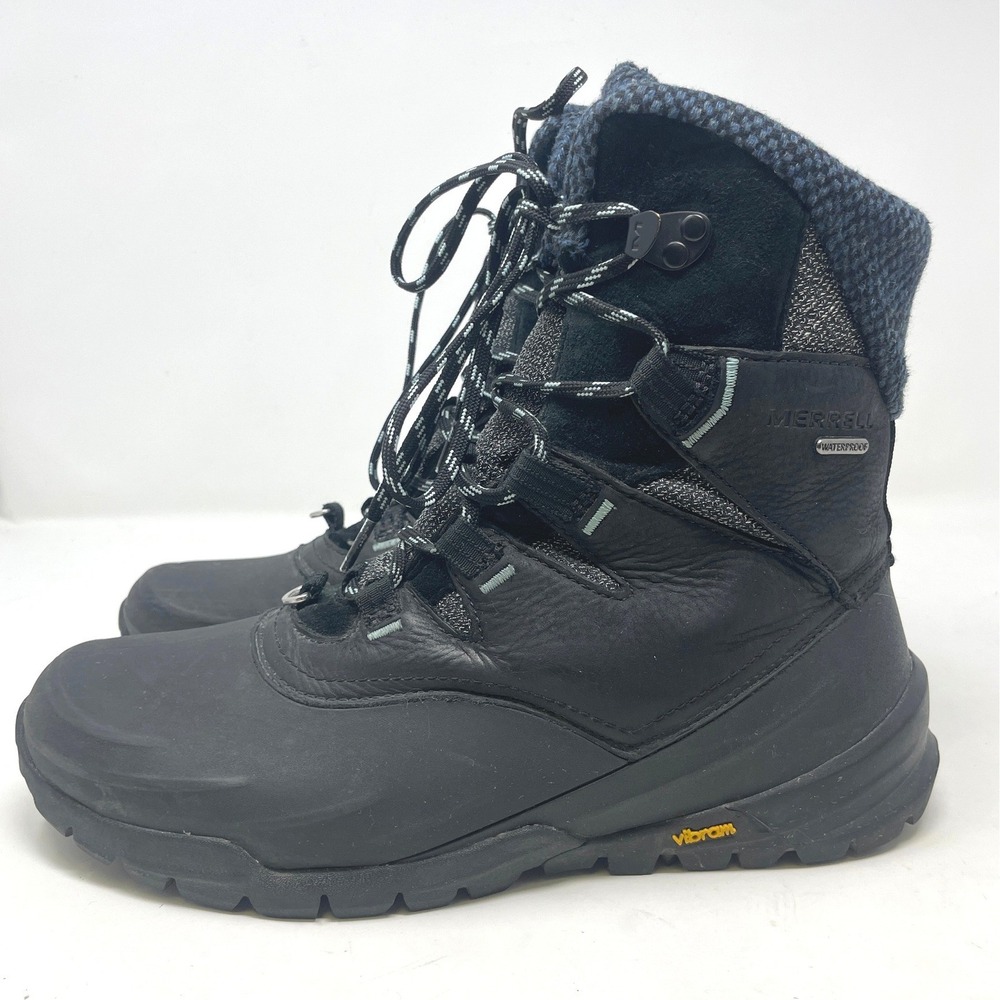 Merrell Women's Thermo Aurora 2 Mid Shell Waterproof Winter Snow Boot sz 9 - Picture 2 of 10